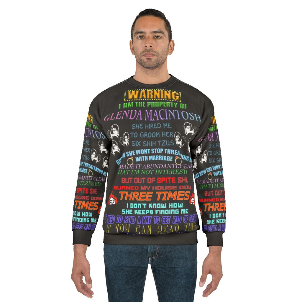 Weirdly Specific Glenda Funny Sweatshirt