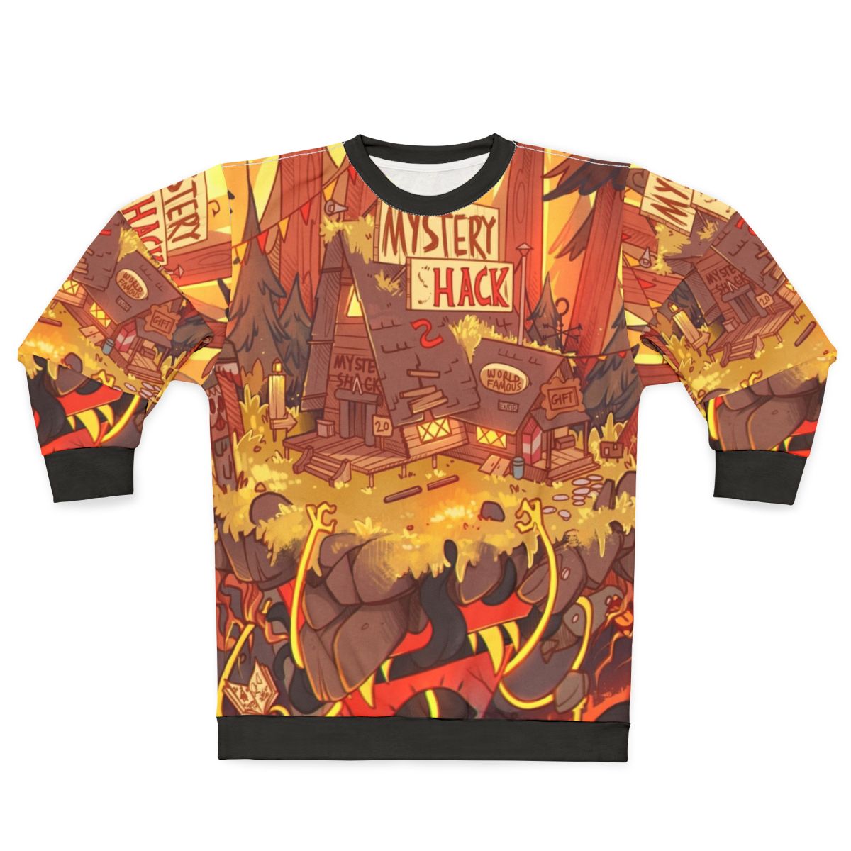 Weirdmageddon Gravity Falls Bill Cipher Sweatshirt