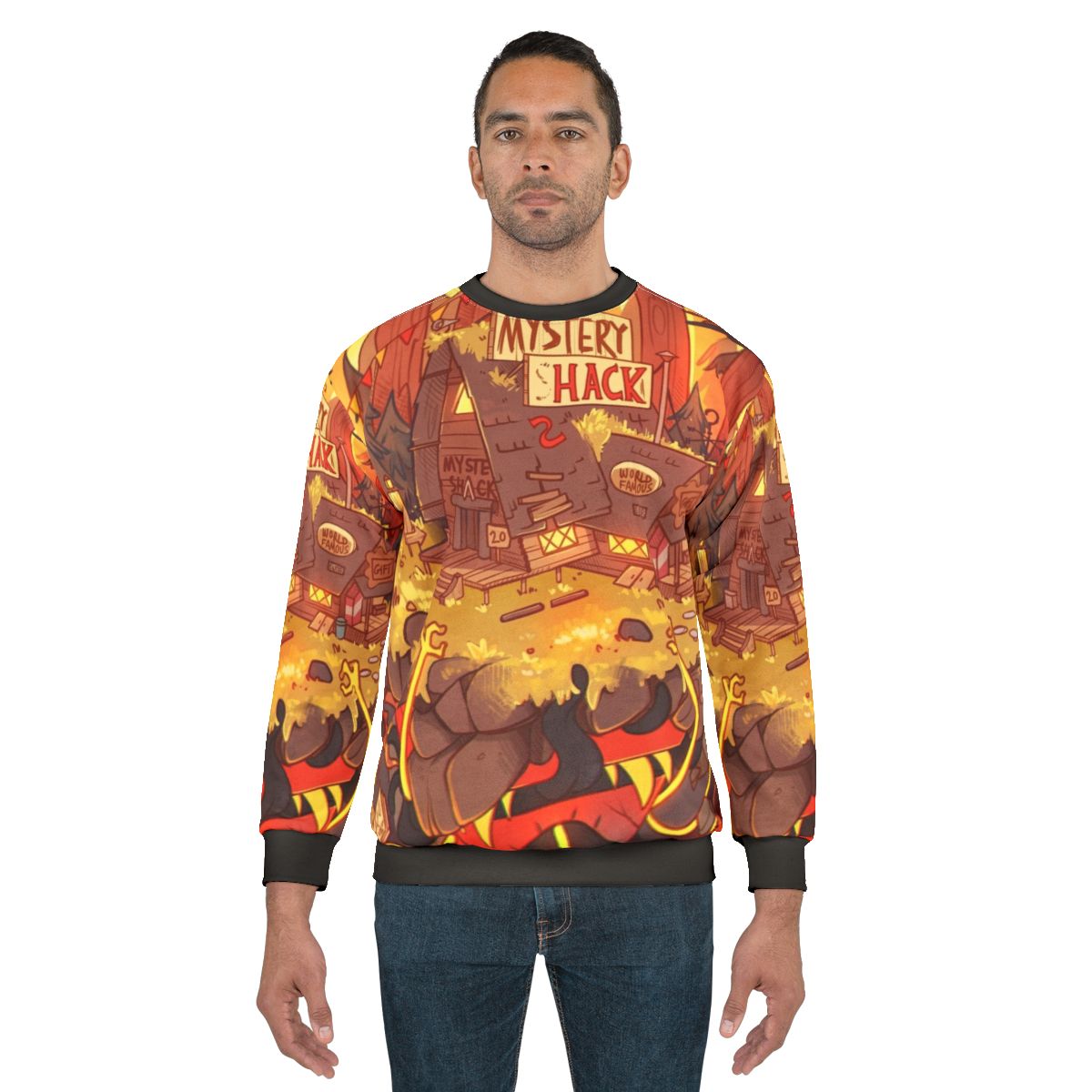 Weirdmageddon Gravity Falls Bill Cipher Sweatshirt