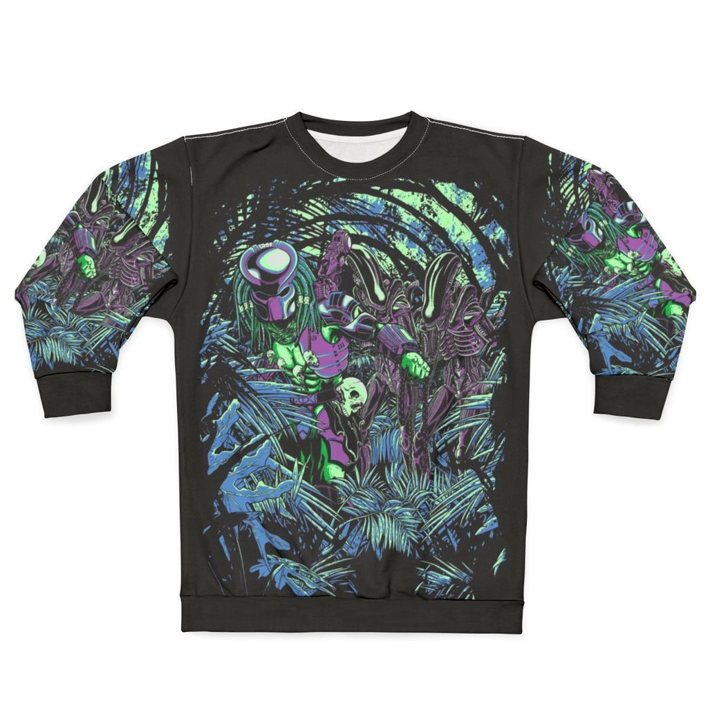 Neon Jungle Alien vs Predator Sweatshirt