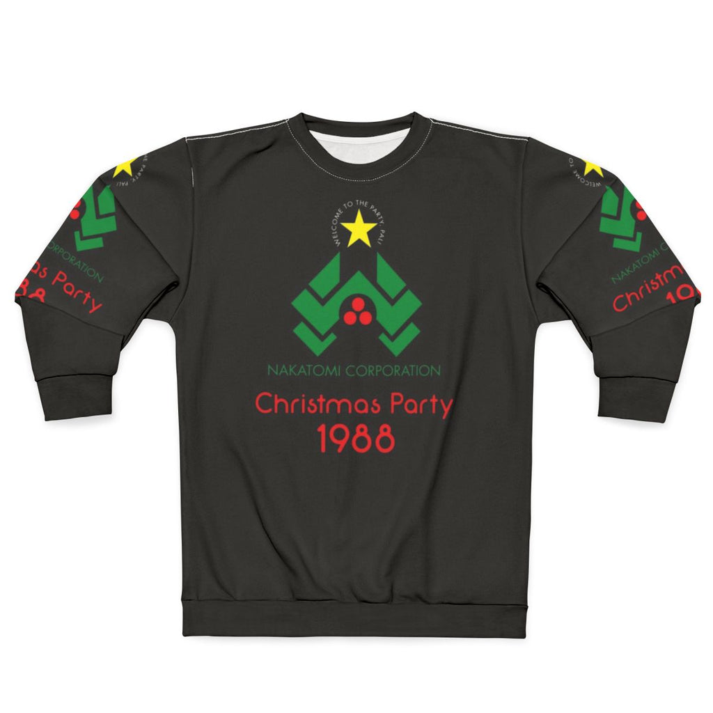 Die Hard "Welcome To The Party Pal" Sweatshirt with Christmas Tree Logo