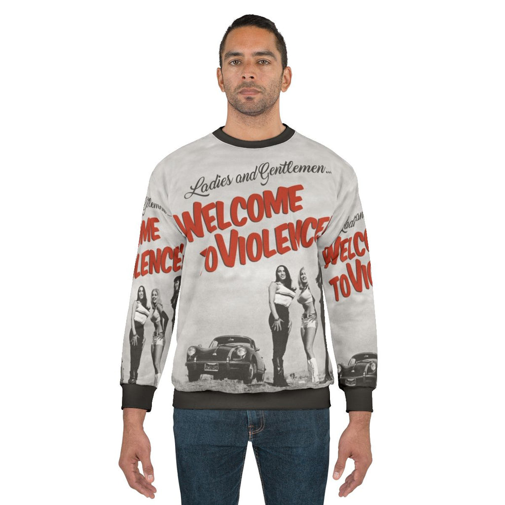 Russ Meyer Inspired 'Faster Pussycat Kill Kill' Sweatshirt