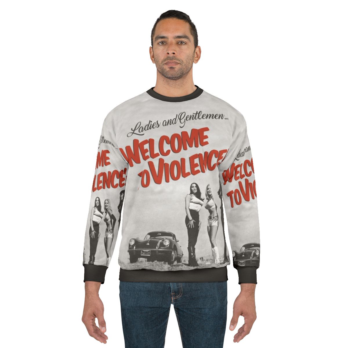 Russ Meyer Inspired 'Faster Pussycat Kill Kill' Sweatshirt