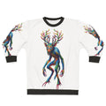 Embroidered Wendigo Sweatshirt featuring a legendary beast of fantasy mythology