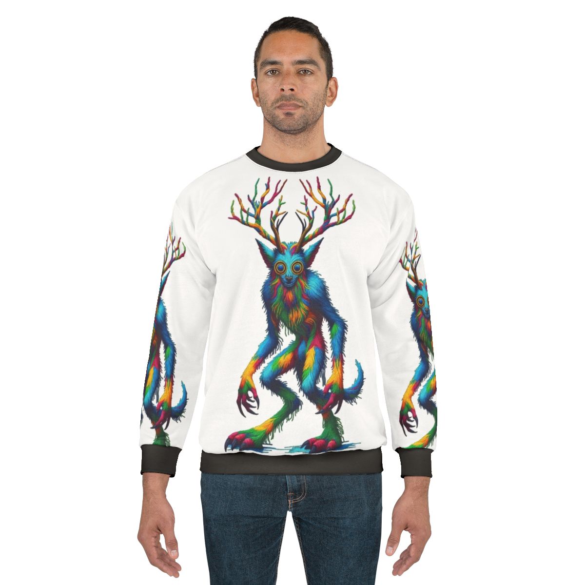 Embroidered Wendigo Sweatshirt