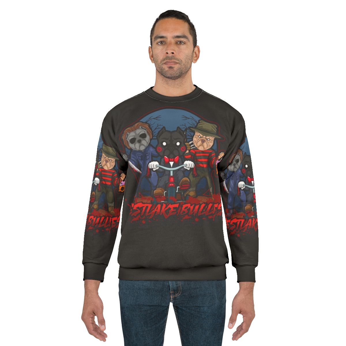 West Lake Spooky Pitties Halloween Sweatshirt
