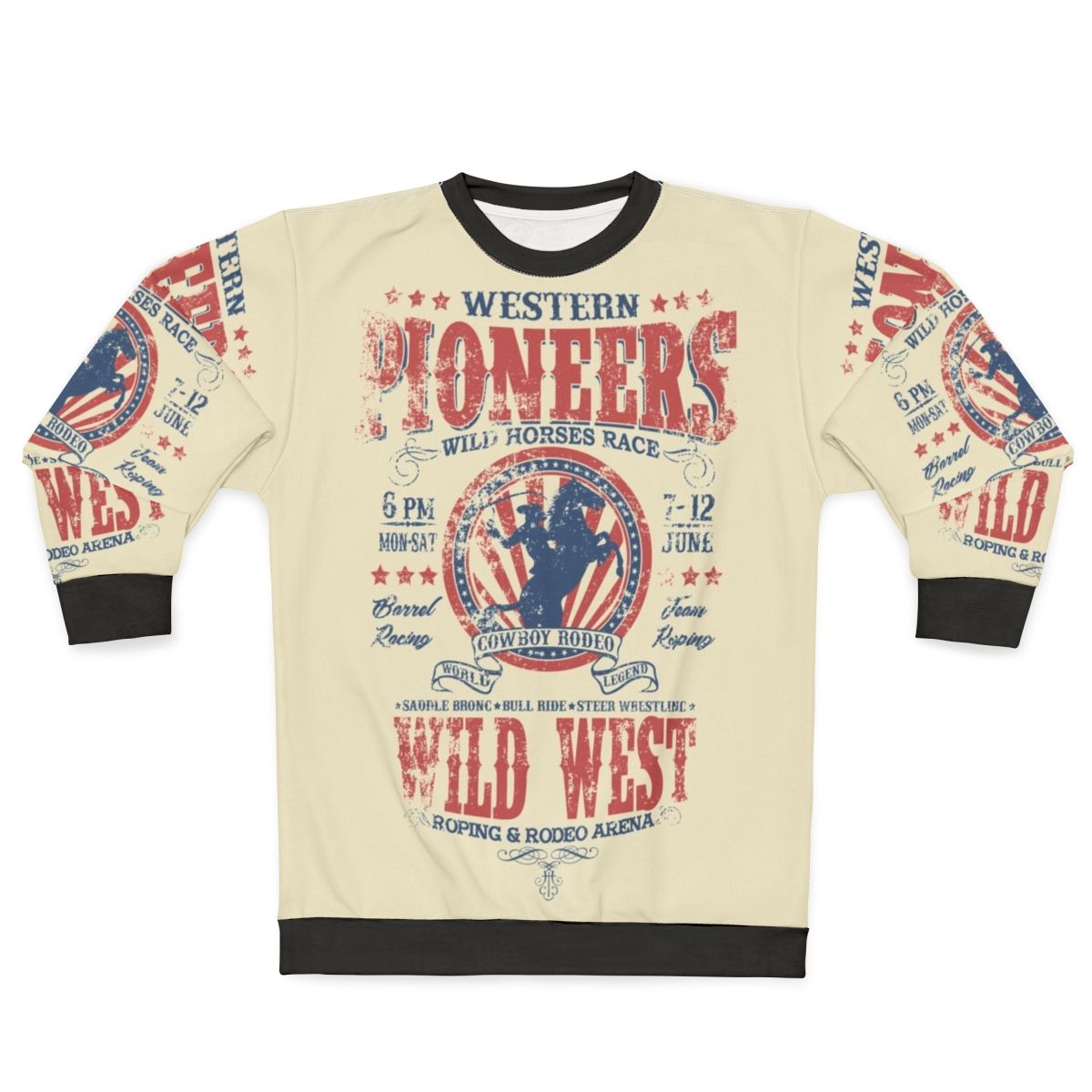 Vintage Western Pioneers Sweatshirt