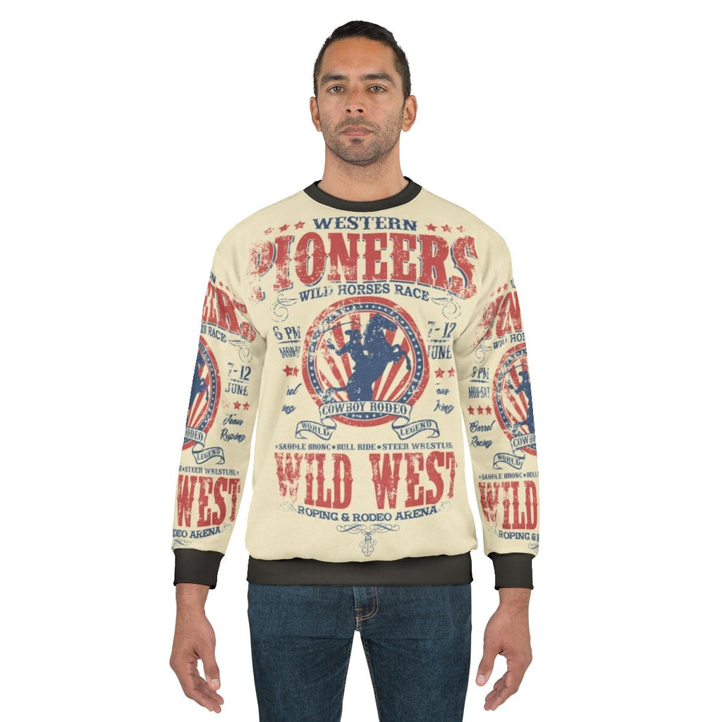 Vintage Western Pioneers Sweatshirt