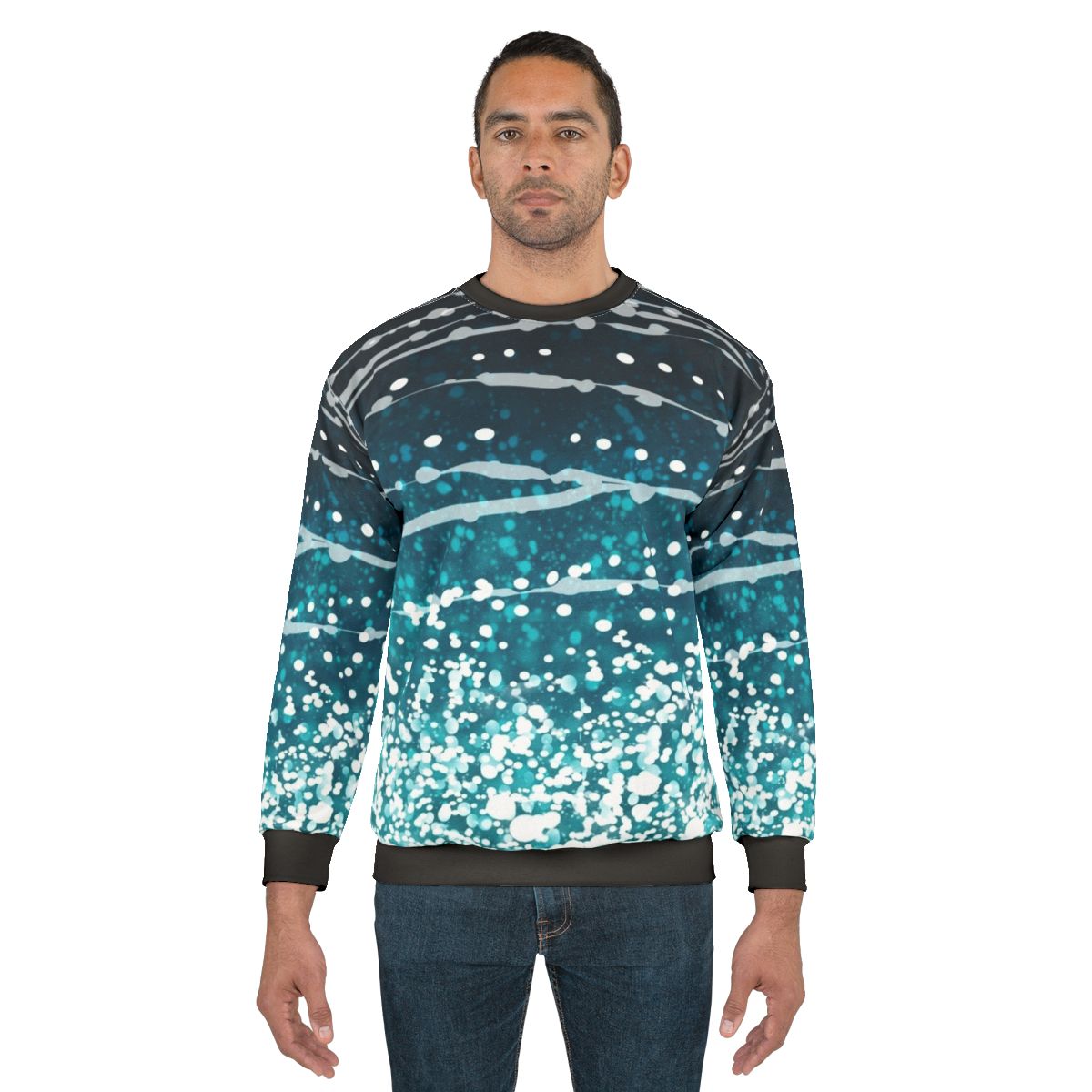 Whale Shark Pattern Sweatshirt