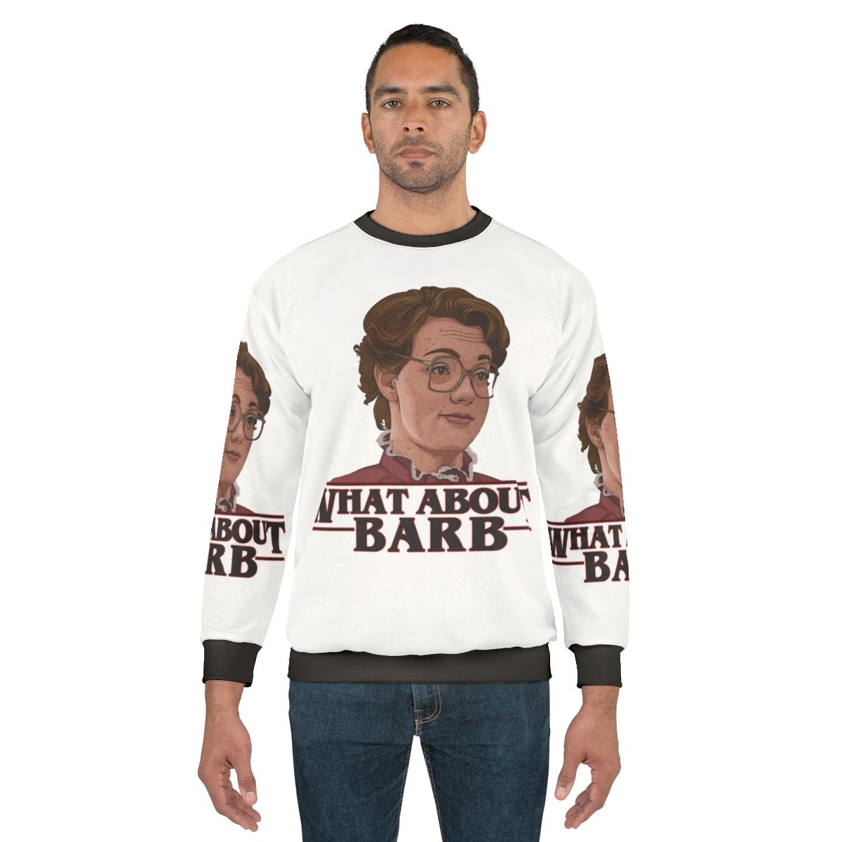 Barb from Stranger Things Character Sweatshirt