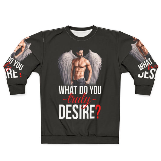 Desire Sweatshirt with Lucifer Morningstar Design