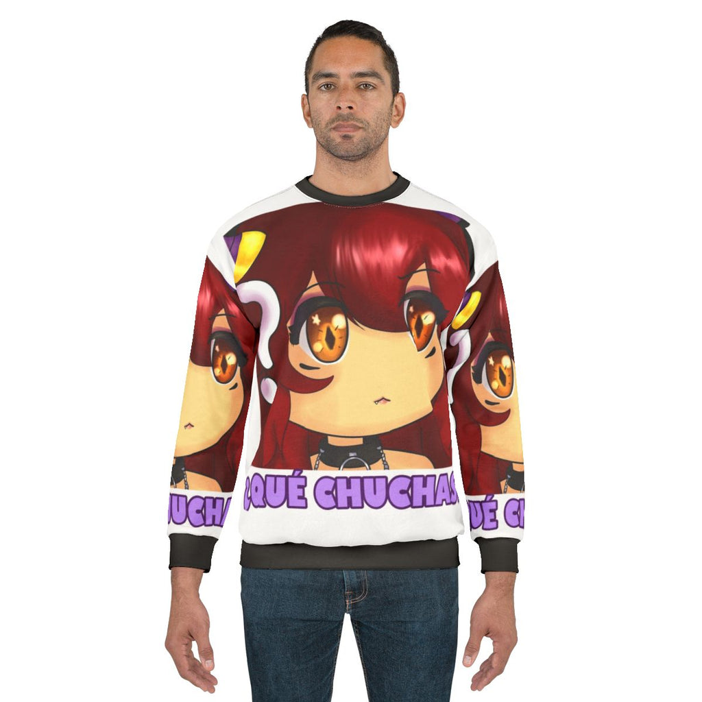 Yuro anime girl "What The Hell?" sweatshirt