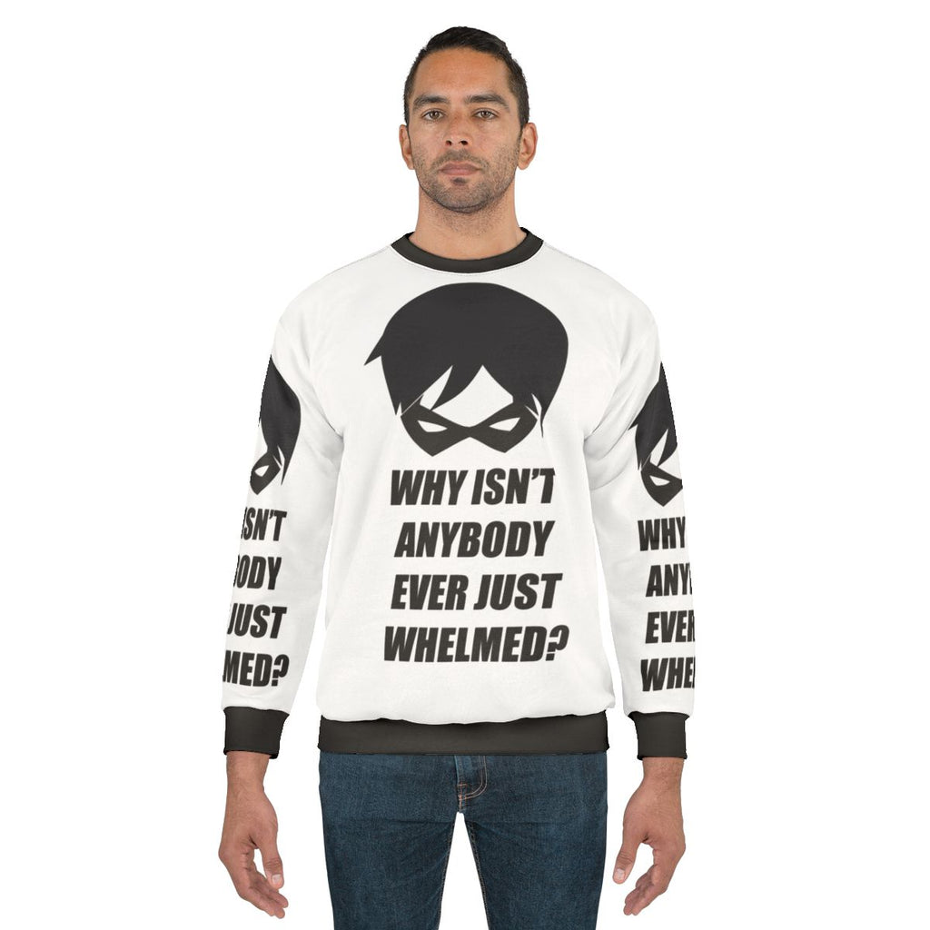 Whelmed DC Comics Young Justice Robin Sweatshirt