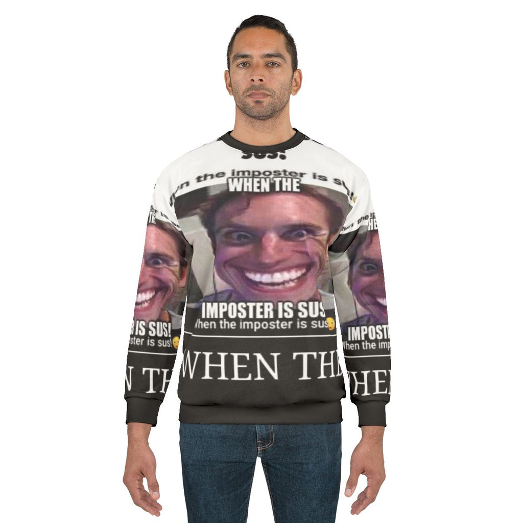 Among Us "Sus" Gaming Sweatshirt
