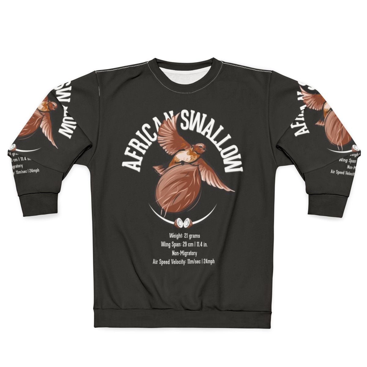 Monty Python Holy Grail Coconuts Sweatshirt