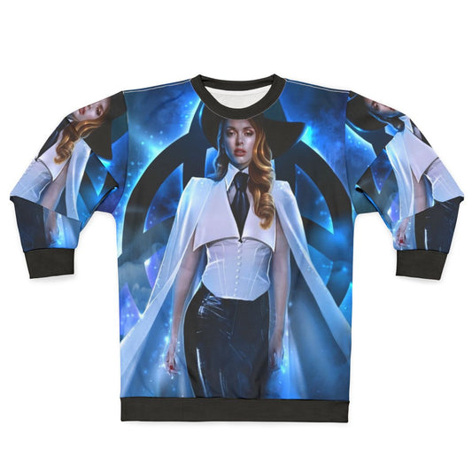 White angel sweatshirt for Halloween cosplay