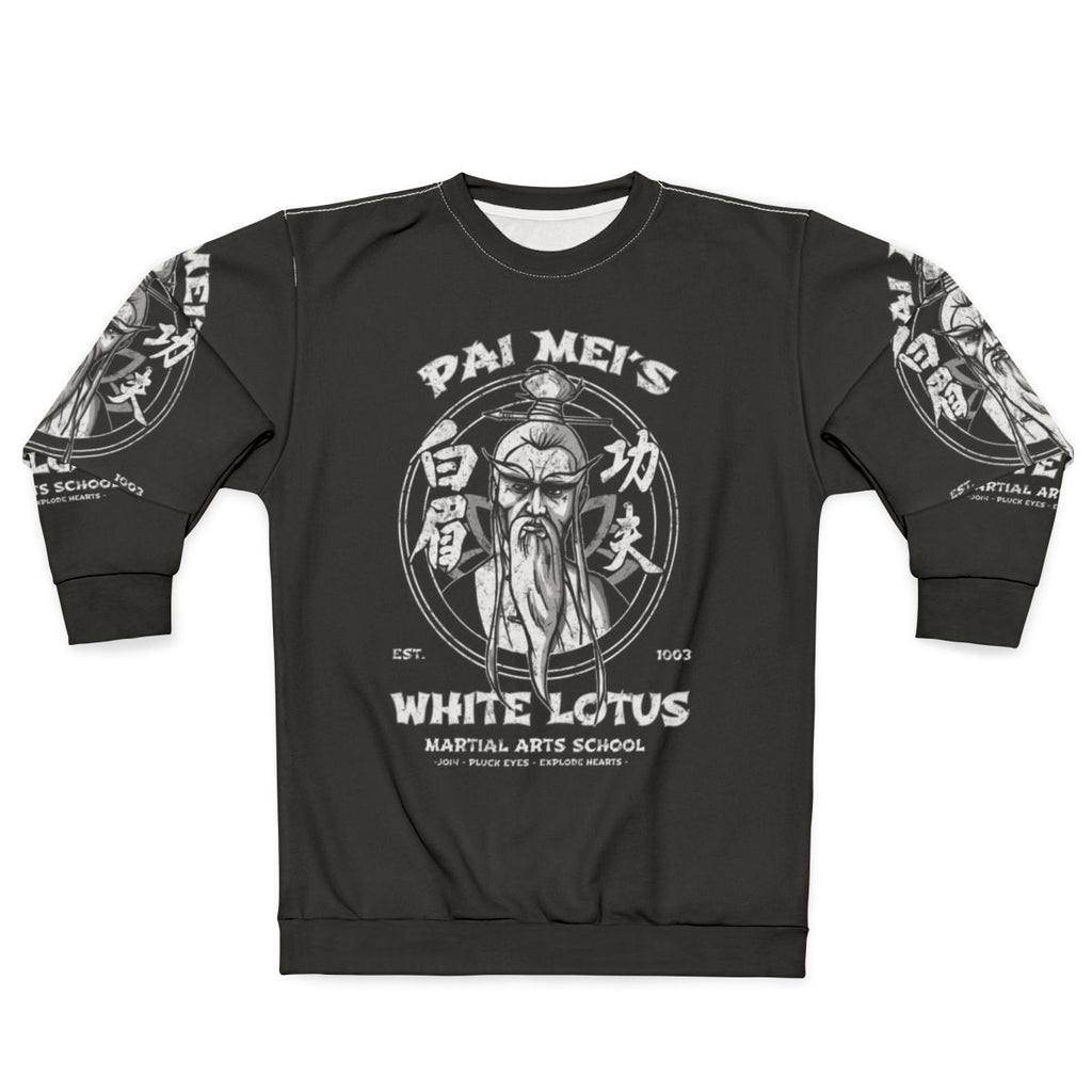 White Lotus Sweatshirt featuring Kill Bill and Tarantino movie inspired design