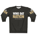 Retro gaming inspired "Who Dat Nation" New Orleans Saints sweatshirt