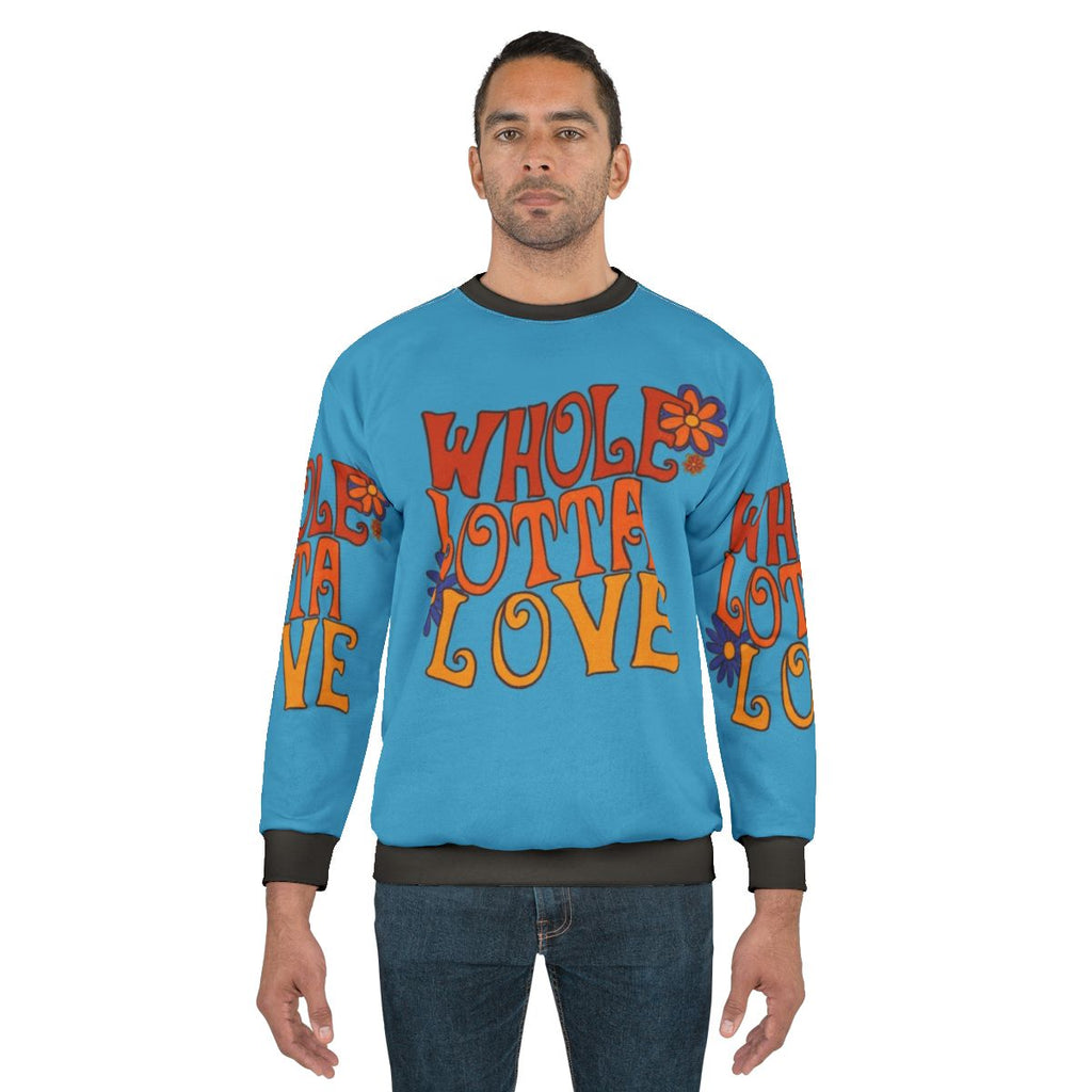 Led Zeppelin Inspired 'Whole Lotta Love' Retro Sweatshirt