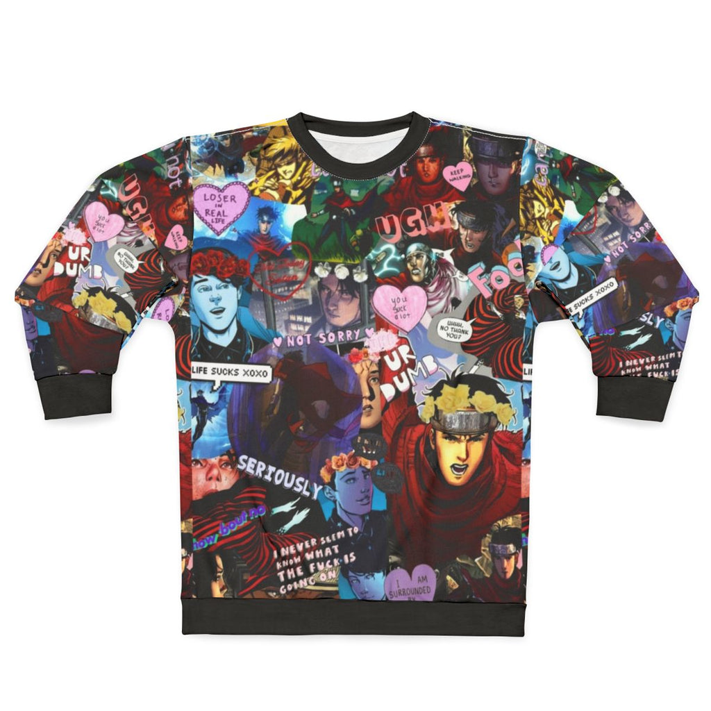 Marvel Wiccan Superhero Collage Sweatshirt