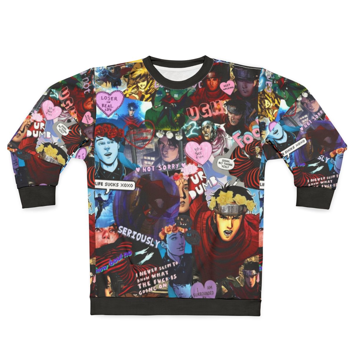 Marvel Wiccan Superhero Collage Sweatshirt