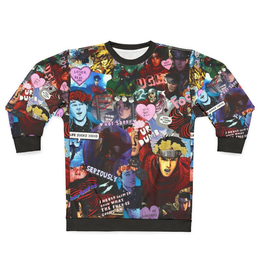 Marvel Wiccan Superhero Collage Sweatshirt