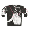 Wicked City cyberpunk-inspired sweatshirt with retro anime and sci-fi design