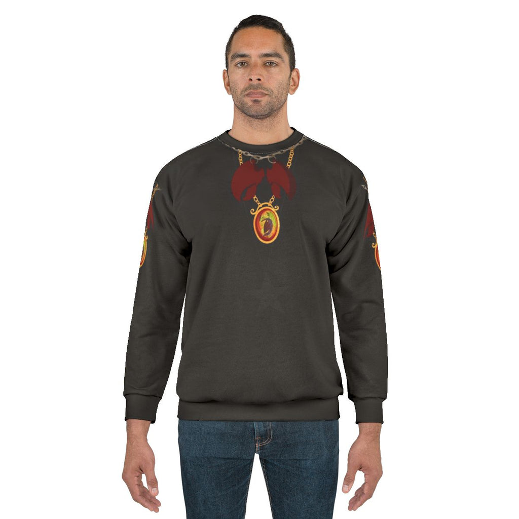 Wilderwest Sweatshirt featuring Viking and Dragon imagery