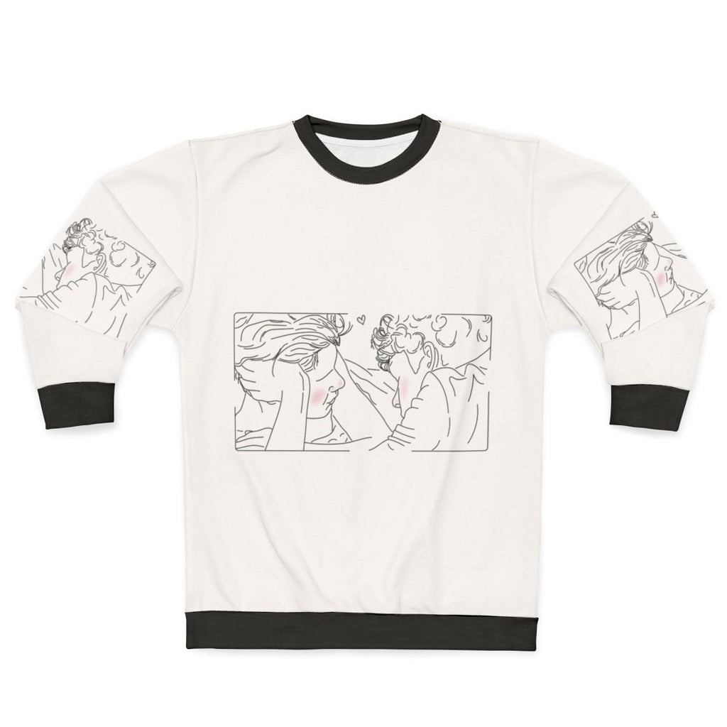 Young Royals Season 2 Wilhelm and Simon Minimal Line Art Sweatshirt