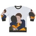 Wilhelm hugging Simon from Young Royals TV series