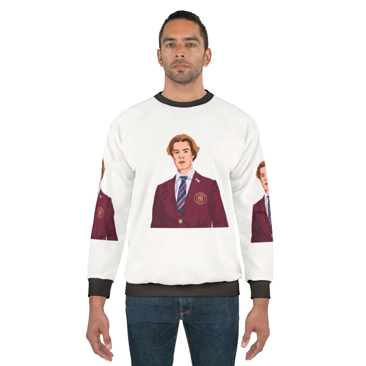 Young Royals Wilhelm Sweatshirt featuring Edvin Ryding and Omar Rudberg