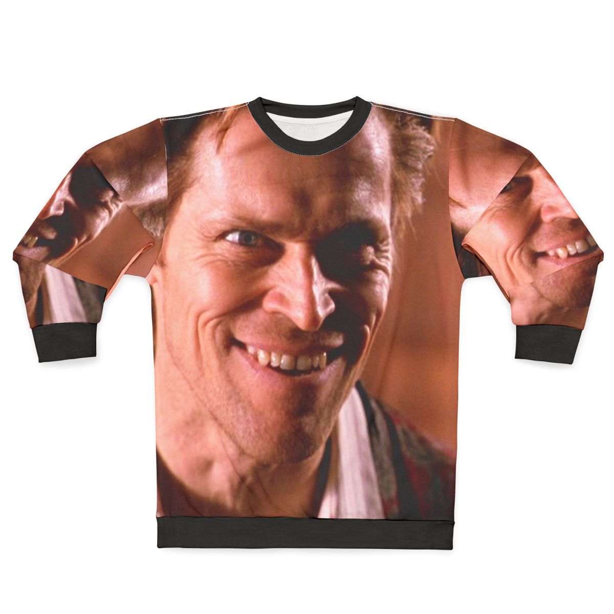 Willem Is Happy' Sweatshirt featuring iconic actor Willem Dafoe