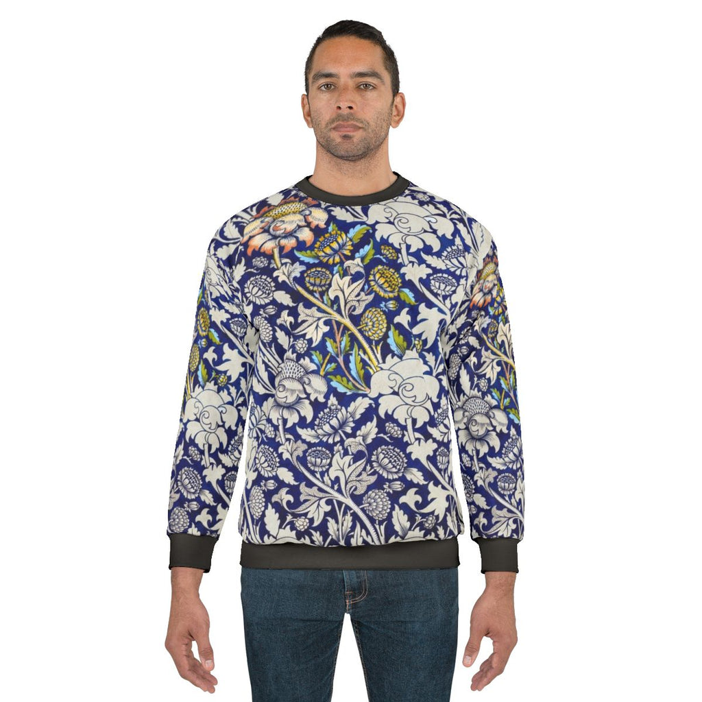 William Morris Art Nouveau Botanical Floral Sweatshirt