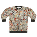 William Morris Flower Red Sweatshirt