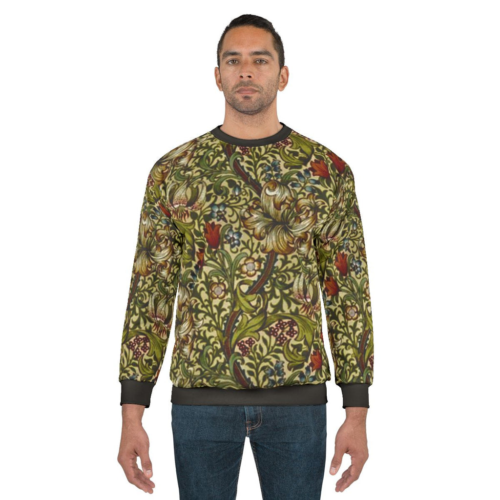 Vintage William Morris Golden Lily Floral Sweatshirt