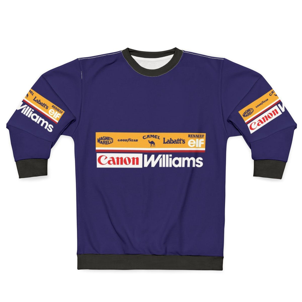 Williams FW14 Formula 1 Sponsor Block Sweatshirt
