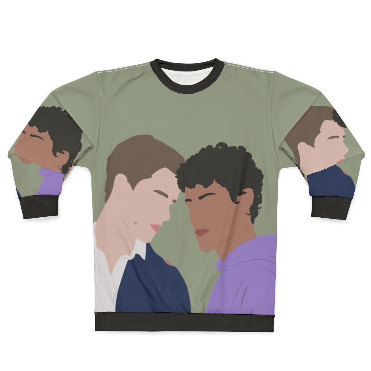 Young Royals Season Two Sweatshirt with Prince Wilhelm and Simon