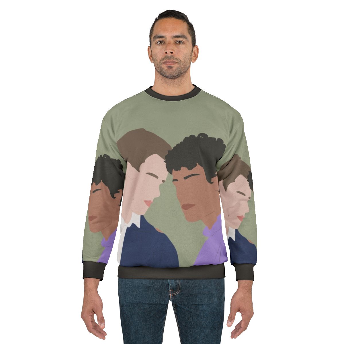 Young Royals Season Two Sweatshirt with Prince Wilhelm and Simon