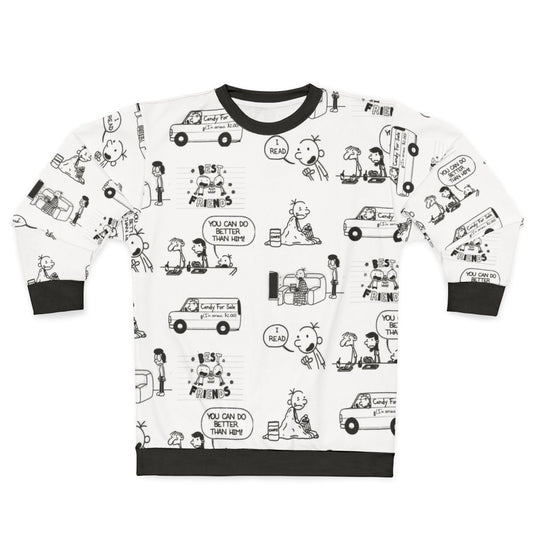 Diary of a Wimpy Kid Sweatshirt featuring Greg Heffley and Rodrick Heffley