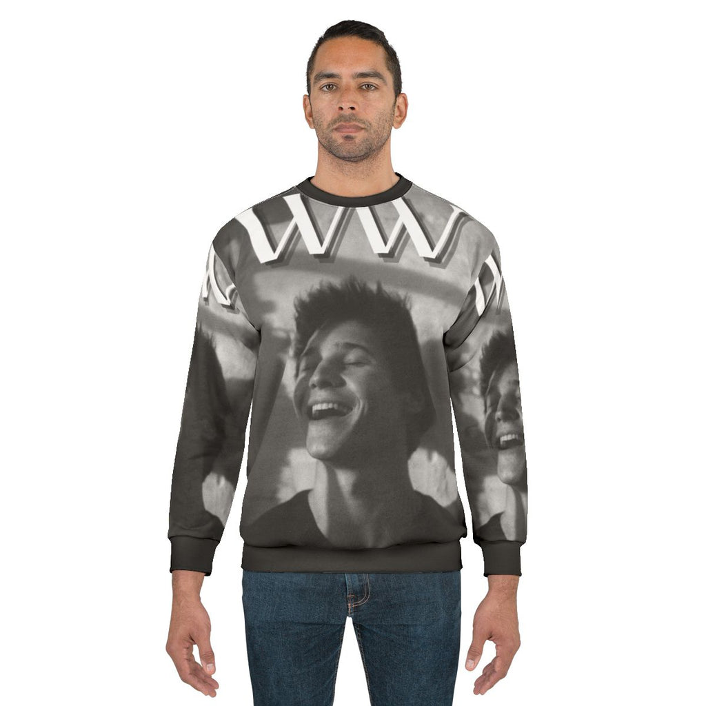Wincent Weiss men's sweatshirt with German artist's name and logo