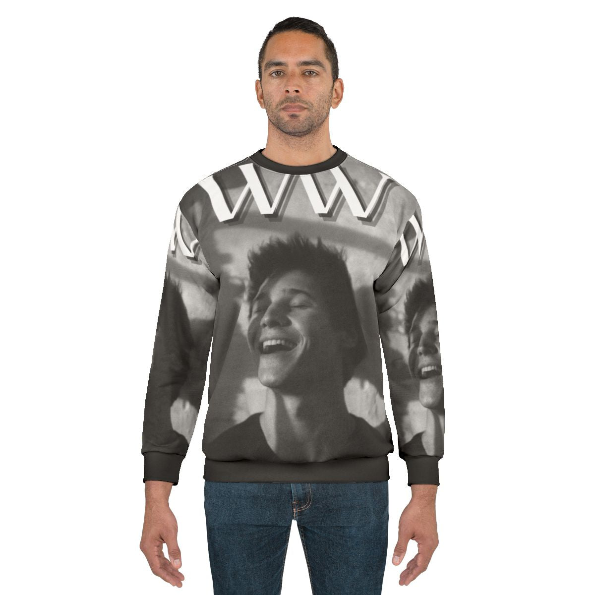 Wincent Weiss men's sweatshirt with German artist's name and logo
