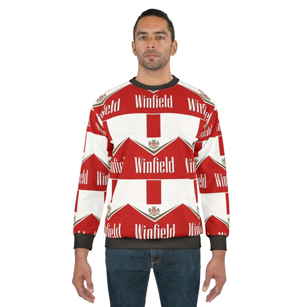 Winfield Red Sweatshirt