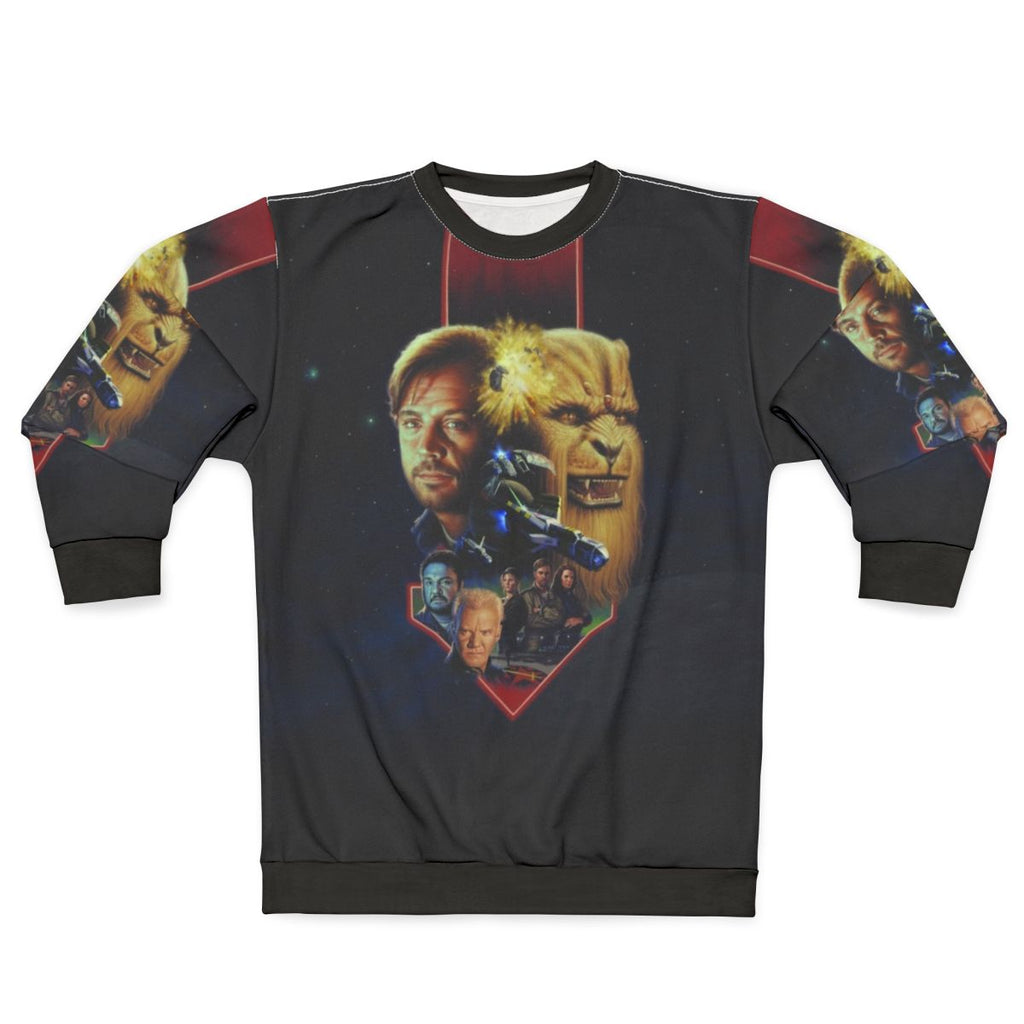 Wing Commander III Key Art Sweatshirt featuring the iconic cover art