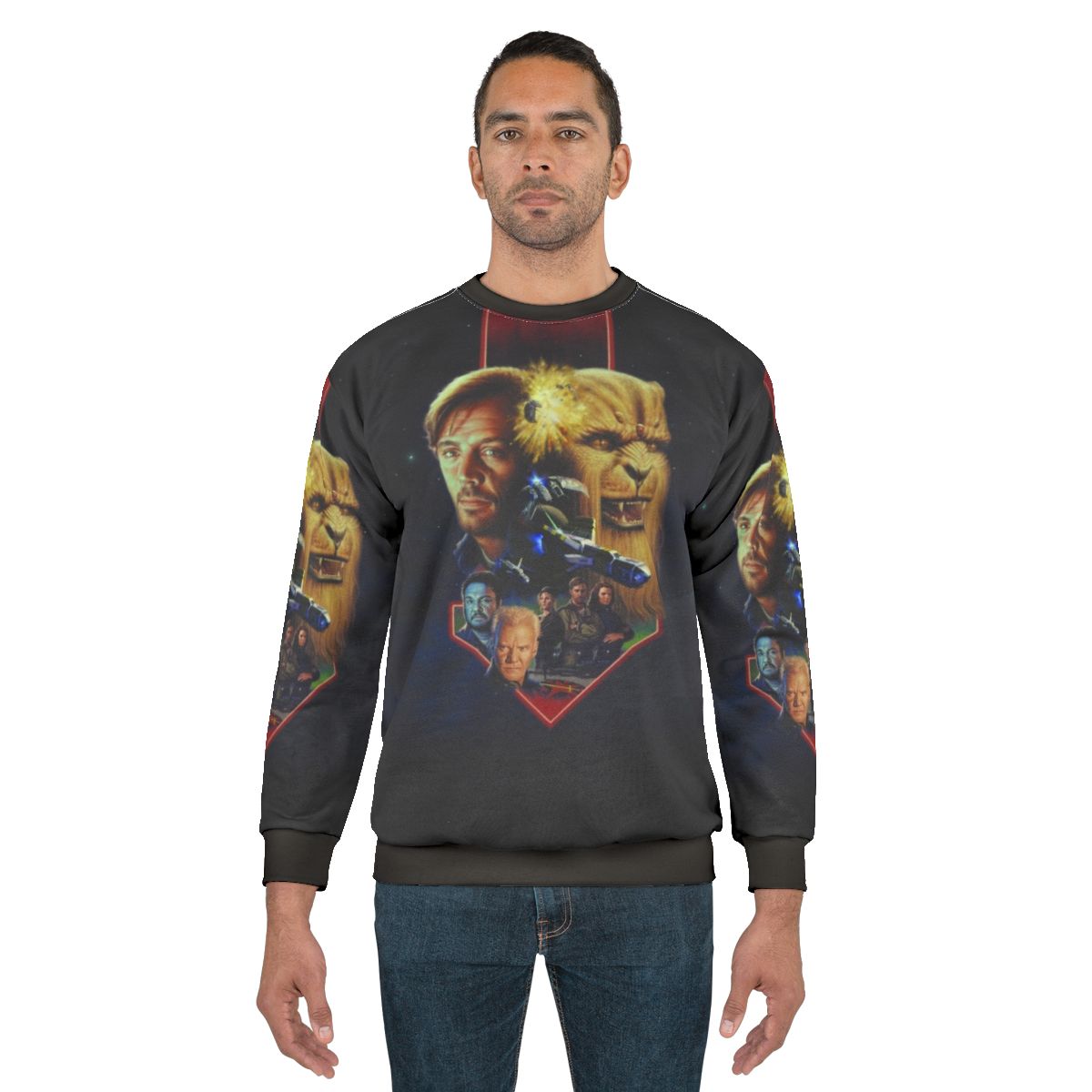 Wing Commander III Key Art Sweatshirt featuring the iconic cover art