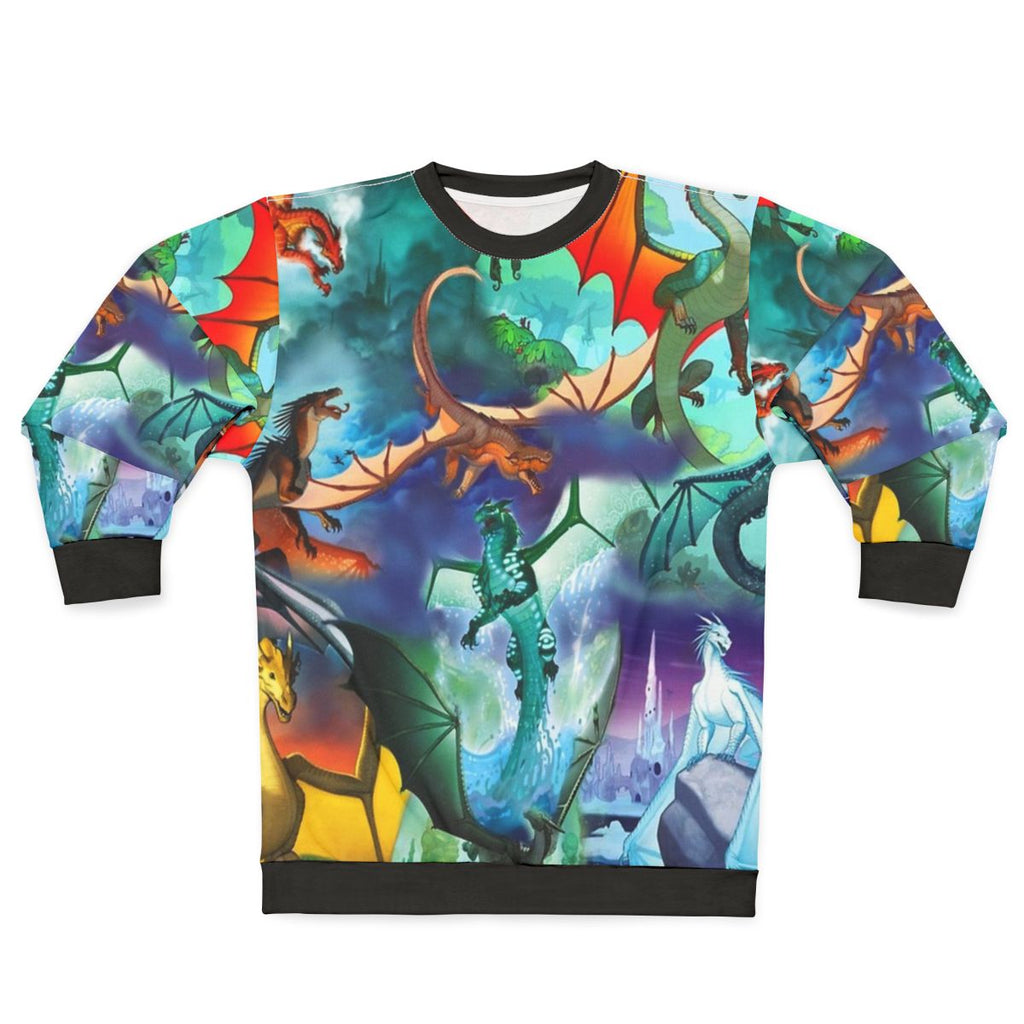 Wings of Fire All Dragon Pattern Sweatshirt