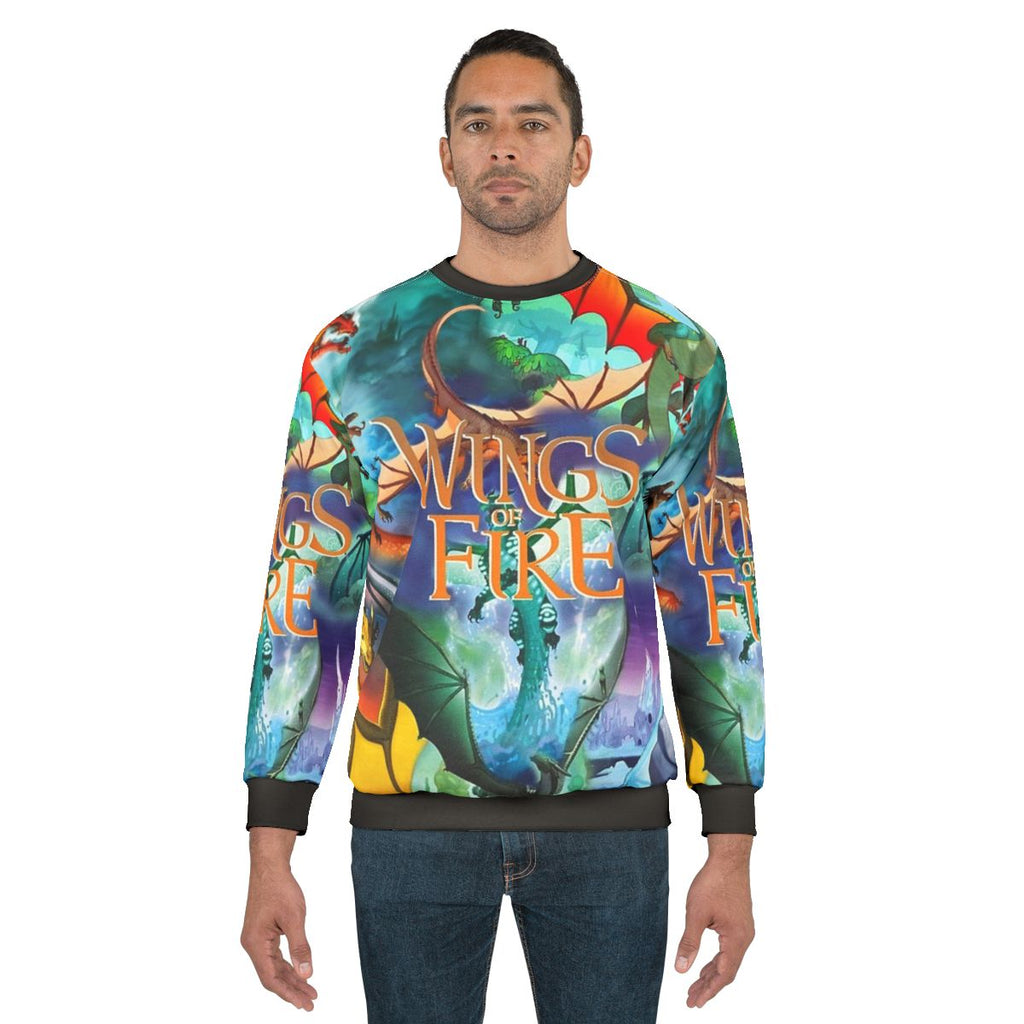Wings Of Fire All Dragon Series Sweatshirt featuring clay, tsunami, glory, starflight, sunny, and more
