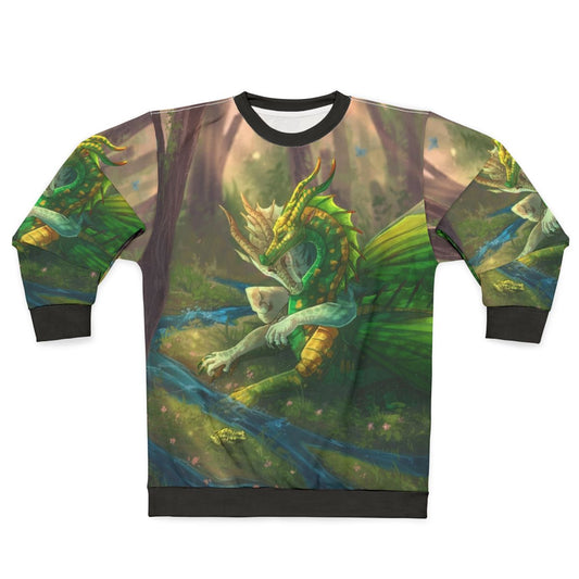 Wings of Fire Sundew and Willow Fantasy Dragon Sweatshirt