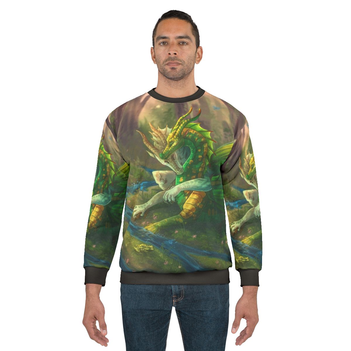 Wings of Fire Sundew and Willow Fantasy Dragon Sweatshirt