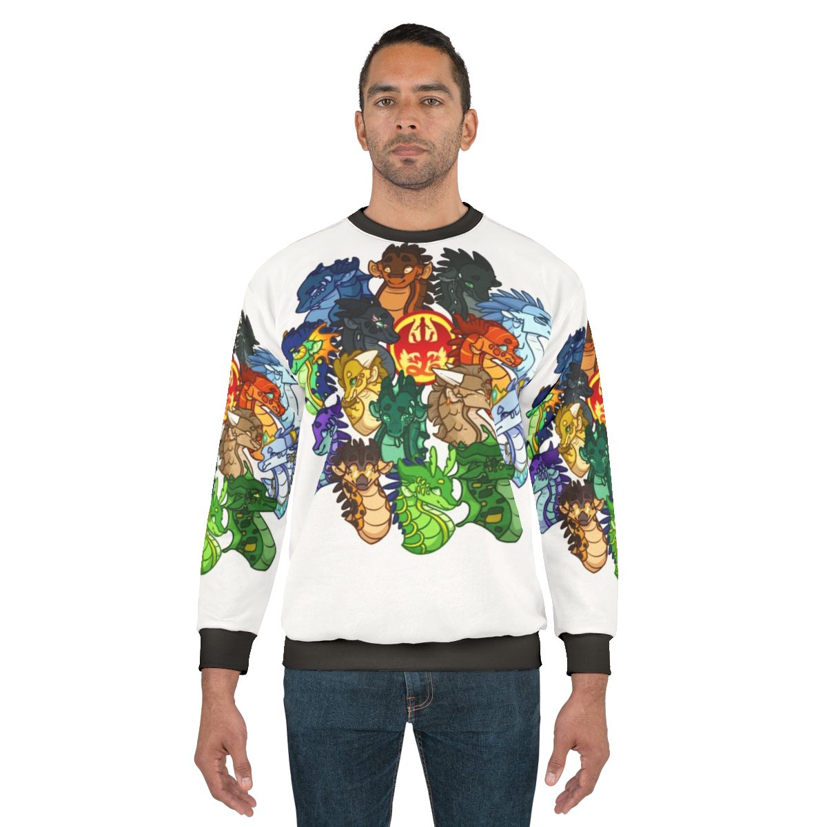 Wings of Fire Sweatshirt featuring dragon characters