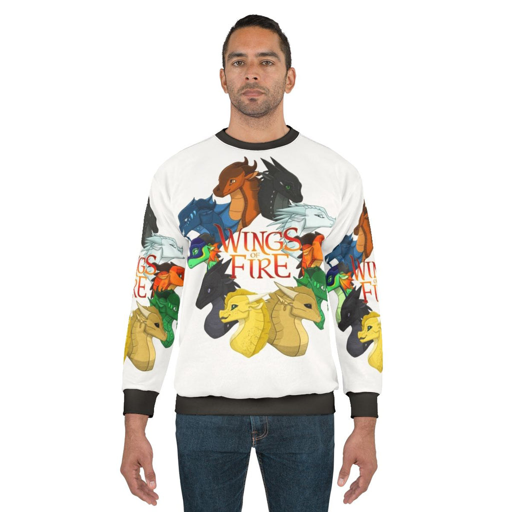 Wings of Fire Sweatshirt with Dragon Characters